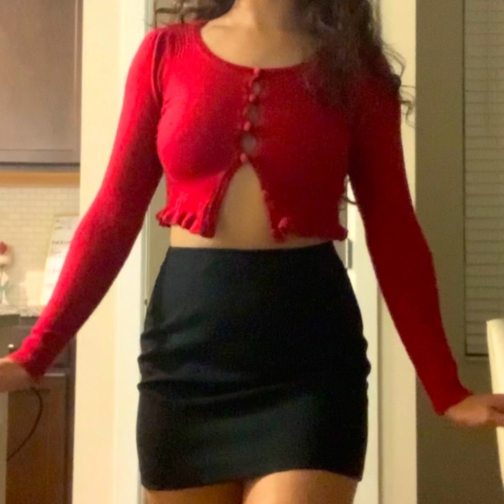 Cropped Cardigan